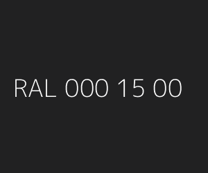 Couleur RAL 000 15 00 