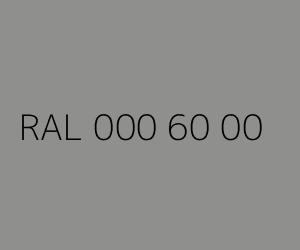 Couleur RAL 000 60 00 
