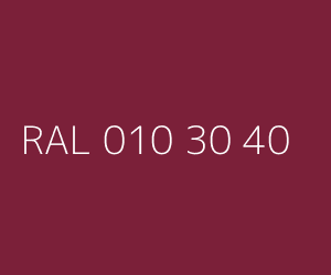 Couleur RAL 010 30 40 