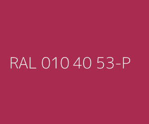 Couleur RAL 010 40 53-P 