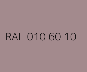 Couleur RAL 010 60 10 