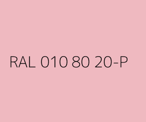 Couleur RAL 010 80 20-P 