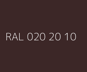 Couleur RAL 020 20 10 