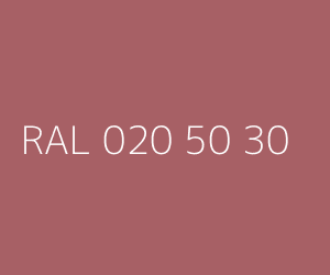 Couleur RAL 020 50 30 