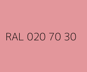 Couleur RAL 020 70 30 