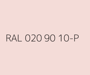 Couleur RAL 020 90 10-P 