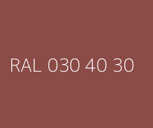 Couleur RAL 030 40 30 