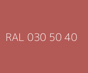 Couleur RAL 030 50 40 