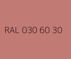 Couleur RAL 030 60 30 