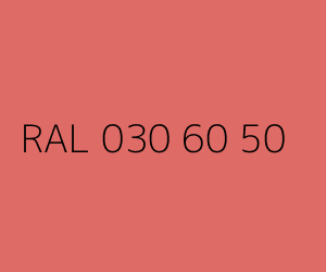 Couleur RAL 030 60 50 