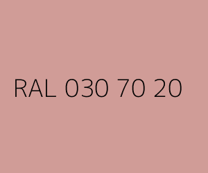 Couleur RAL 030 70 20 