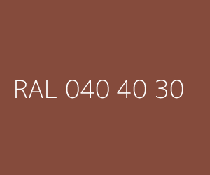 Couleur RAL 040 40 30 