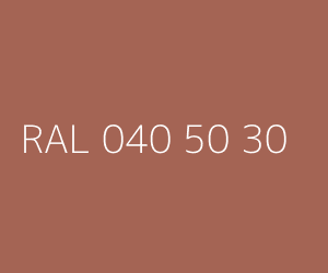 Couleur RAL 040 50 30 