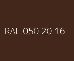 Couleur RAL 050 20 16 