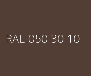Couleur RAL 050 30 10 