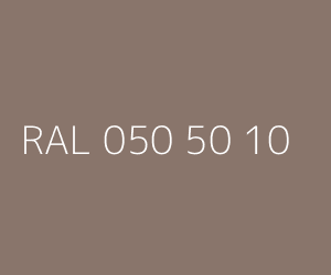 Couleur RAL 050 50 10 