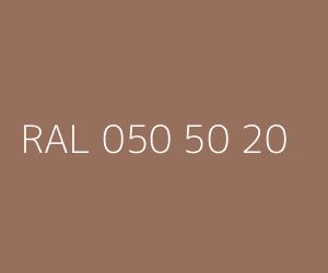 Couleur RAL 050 50 20 