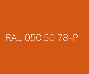 Couleur RAL 050 50 78-P 