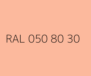 Couleur RAL 050 80 30 
