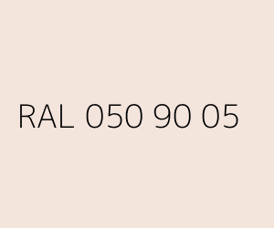 Couleur RAL 050 90 05 