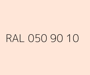 Couleur RAL 050 90 10 
