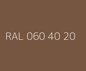 Couleur RAL 060 40 20 