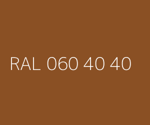 Couleur RAL 060 40 40 