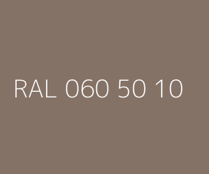 Couleur RAL 060 50 10 
