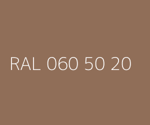 Couleur RAL 060 50 20 