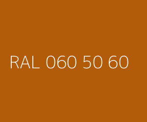 Couleur RAL 060 50 60 