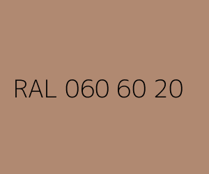 Couleur RAL 060 60 20 