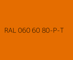 Couleur RAL 060 60 80-P-T 