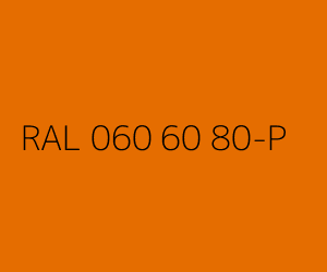 Couleur RAL 060 60 80-P 