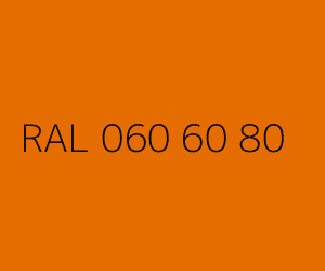 Couleur RAL 060 60 80 