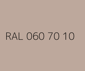 Couleur RAL 060 70 10 