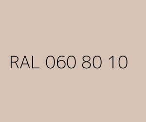 Couleur RAL 060 80 10 
