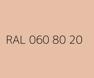 Couleur RAL 060 80 20 