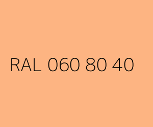 Couleur RAL 060 80 40 