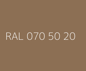 Couleur RAL 070 50 20 