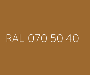 Couleur RAL 070 50 40 