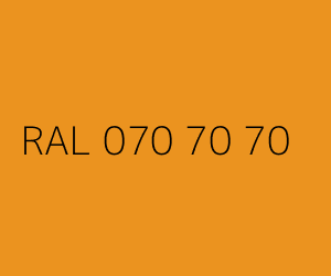 Couleur RAL 070 70 70 