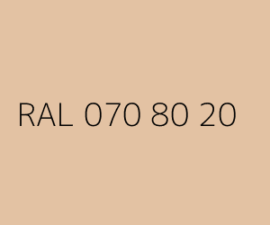 Couleur RAL 070 80 20 