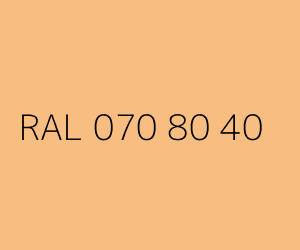 Couleur RAL 070 80 40 