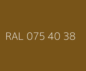 Couleur RAL 075 40 38 