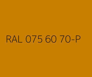 Couleur RAL 075 60 70-P 