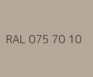 Couleur RAL 075 70 10 