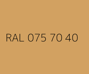 Couleur RAL 075 70 40 