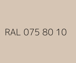 Couleur RAL 075 80 10 