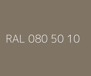 Couleur RAL 080 50 10 