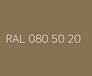 Couleur RAL 080 50 20 